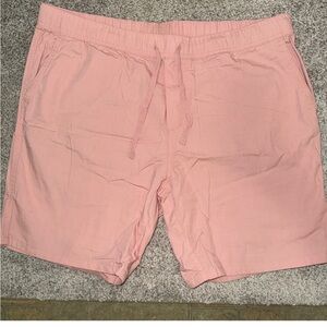 H&M Men's Light Pink Athletic Shorts